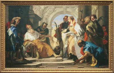 The Patron Saints of the Crotta Family by Giovanni Battista Tiepolo